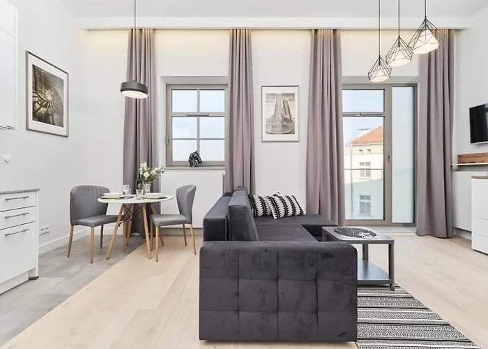 Eleganckie Studia Wyspa Slodowa By Renters Apartment